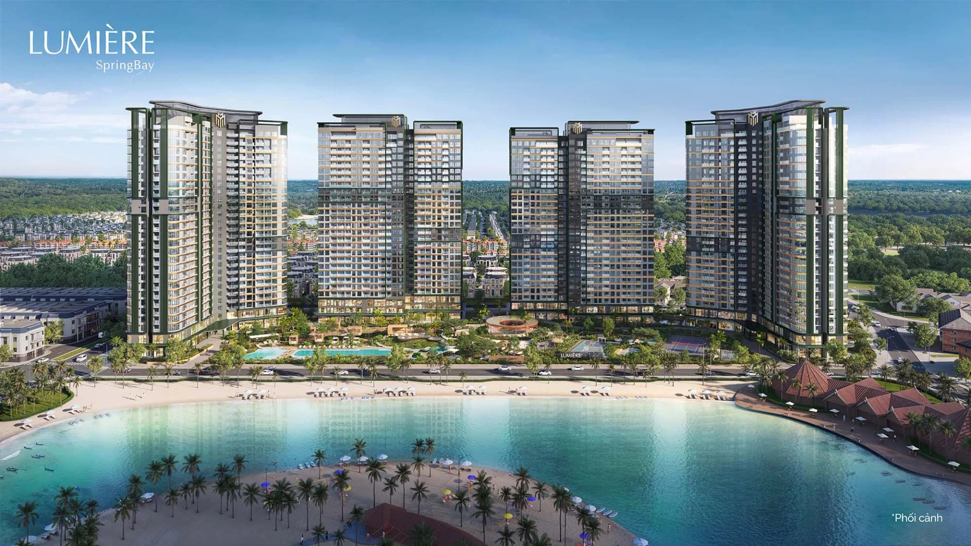Toàn cảnh dự án LUMIÈRE SpringBay
