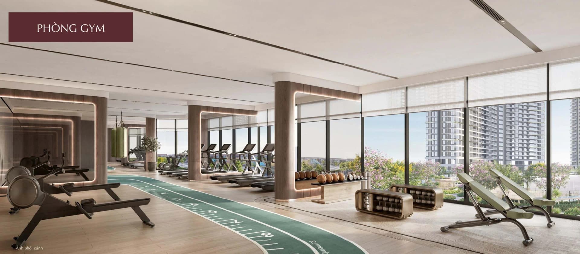 Phòng Gym hiện đại nâng tầm sức khỏe