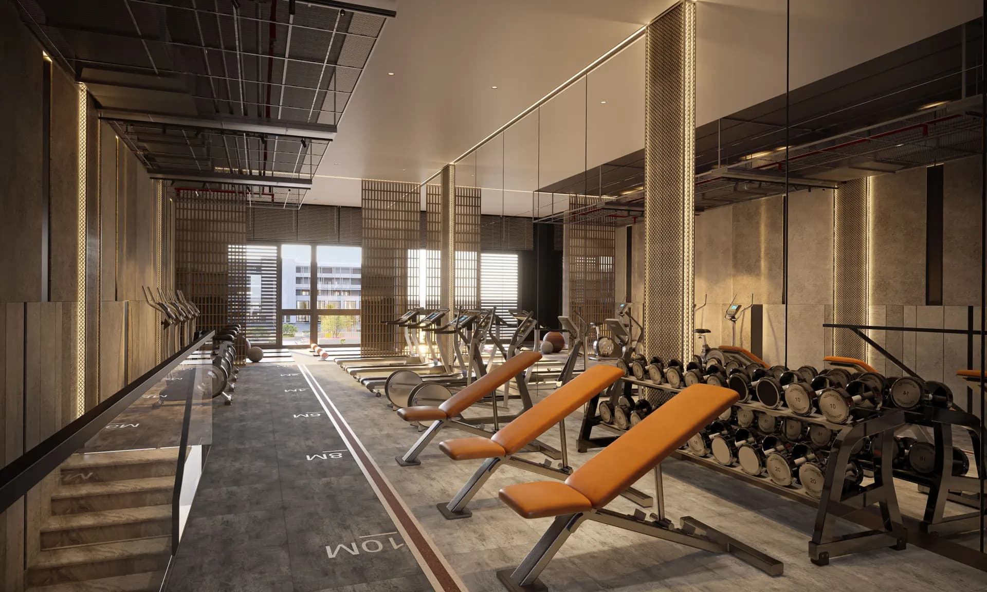 Phòng Gym hiện đại