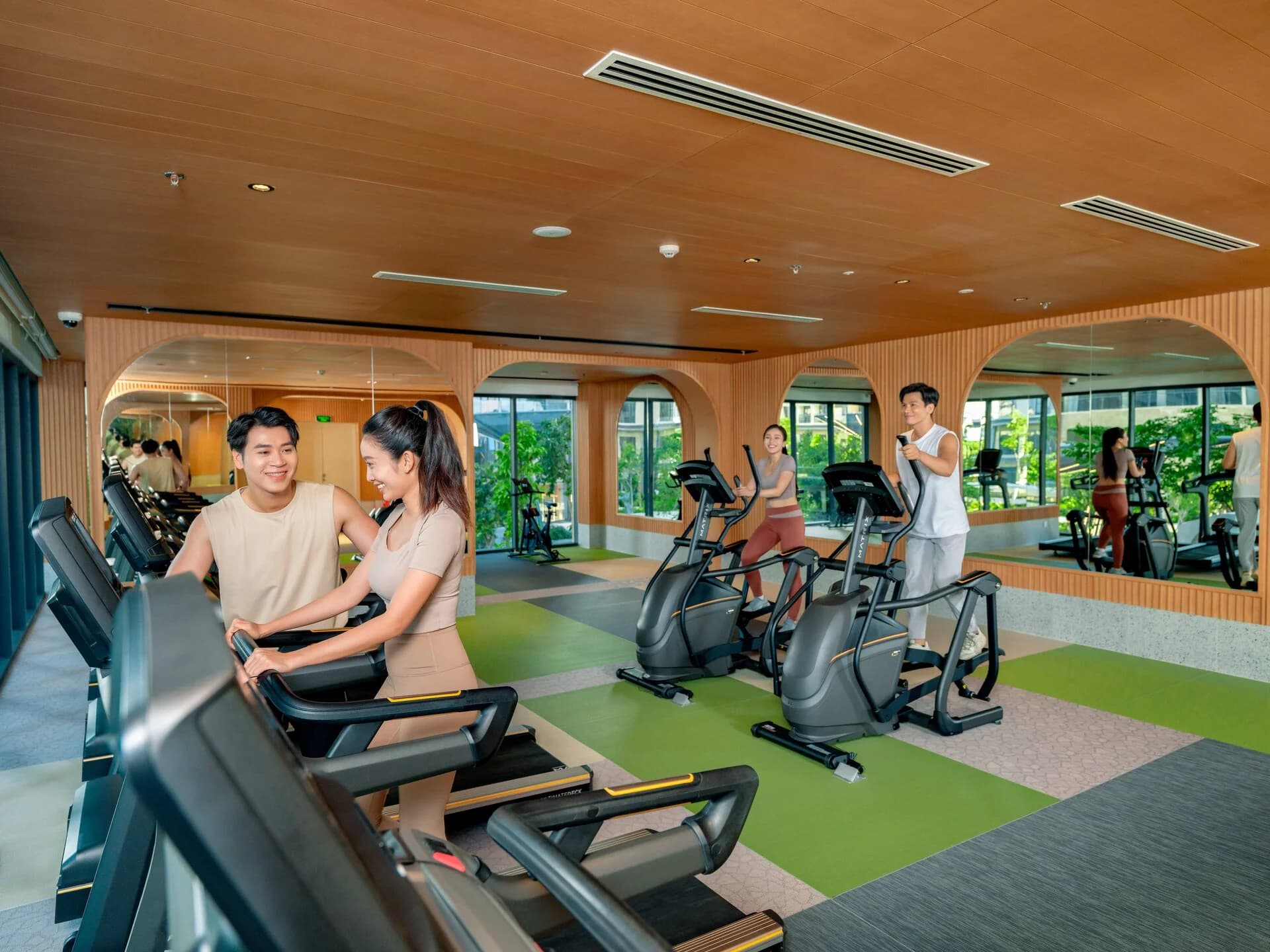 Phòng Gym hiện đại
