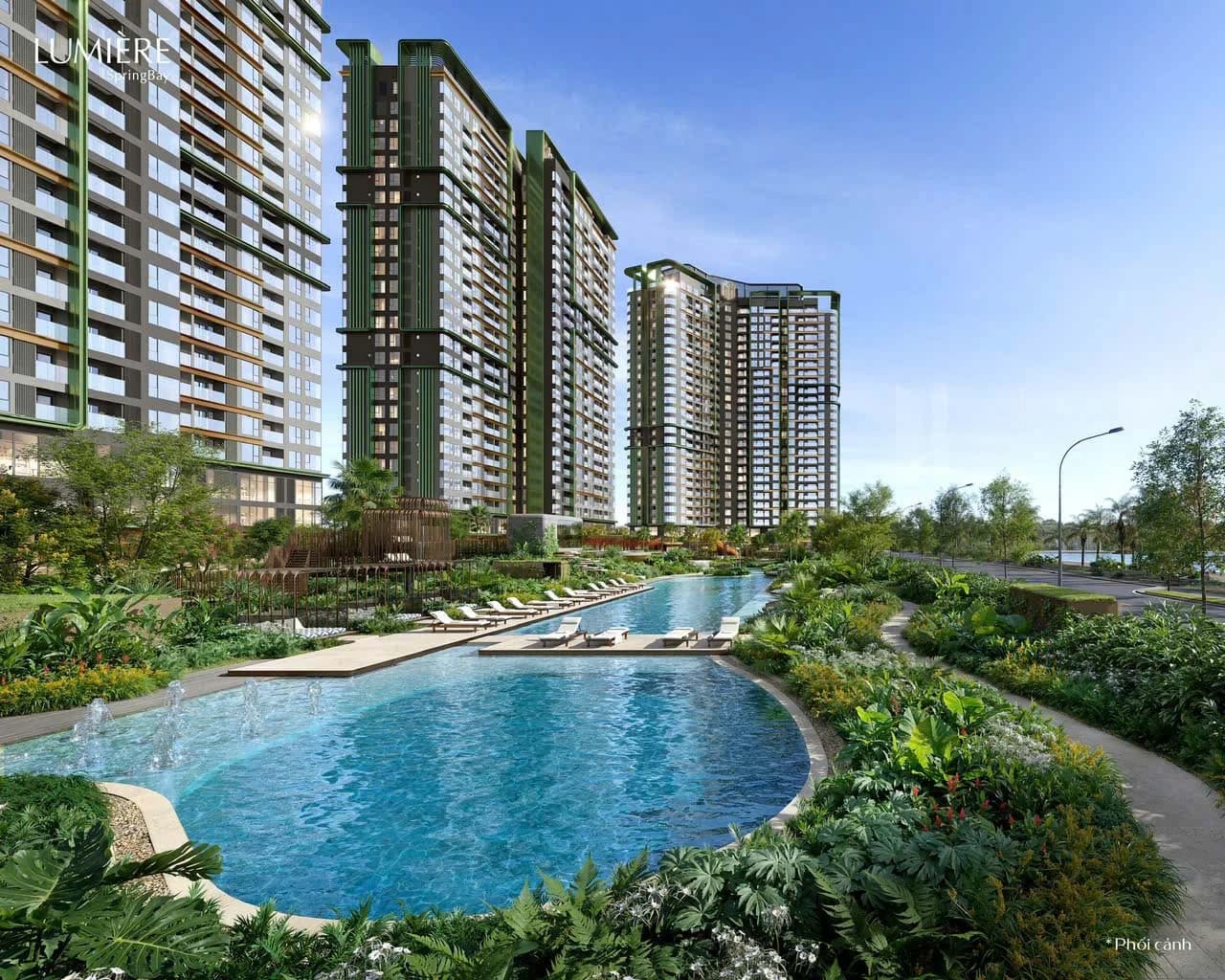 Hồ bơi ngoài trời