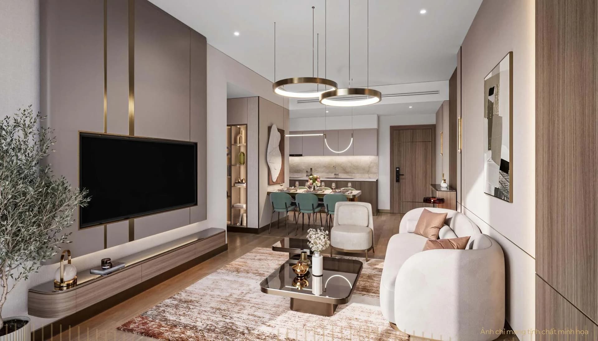Không gian bếp