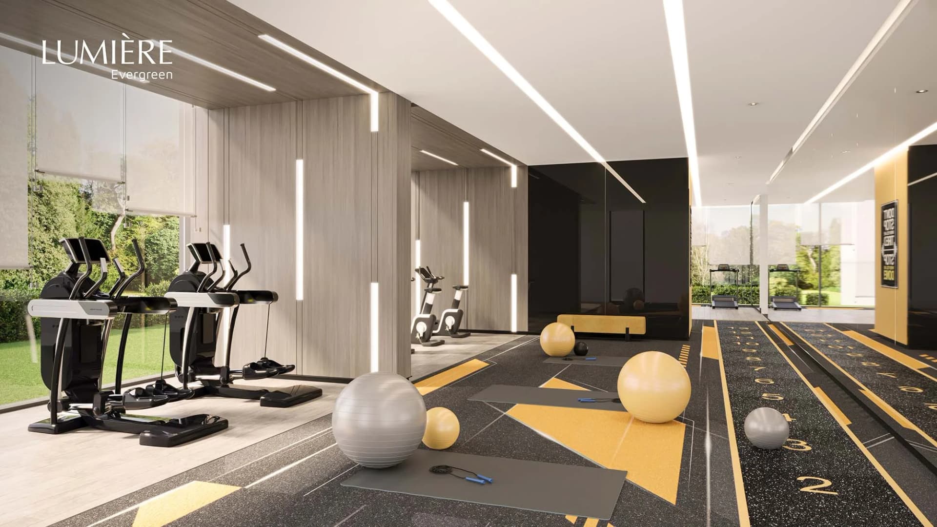 Phòng Gym hiện đại