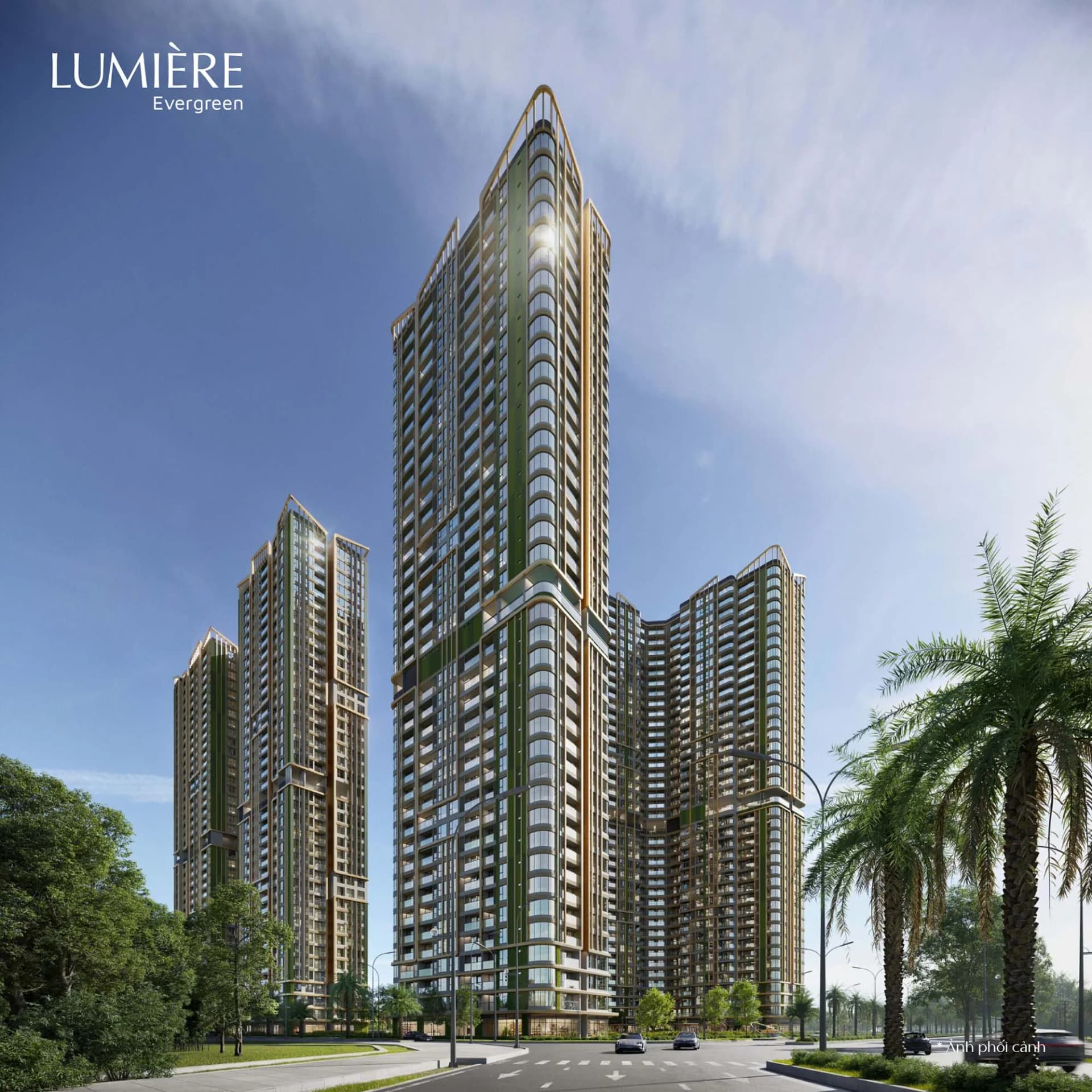Toàn cảnh dự án LUMIÈRE Evergreen