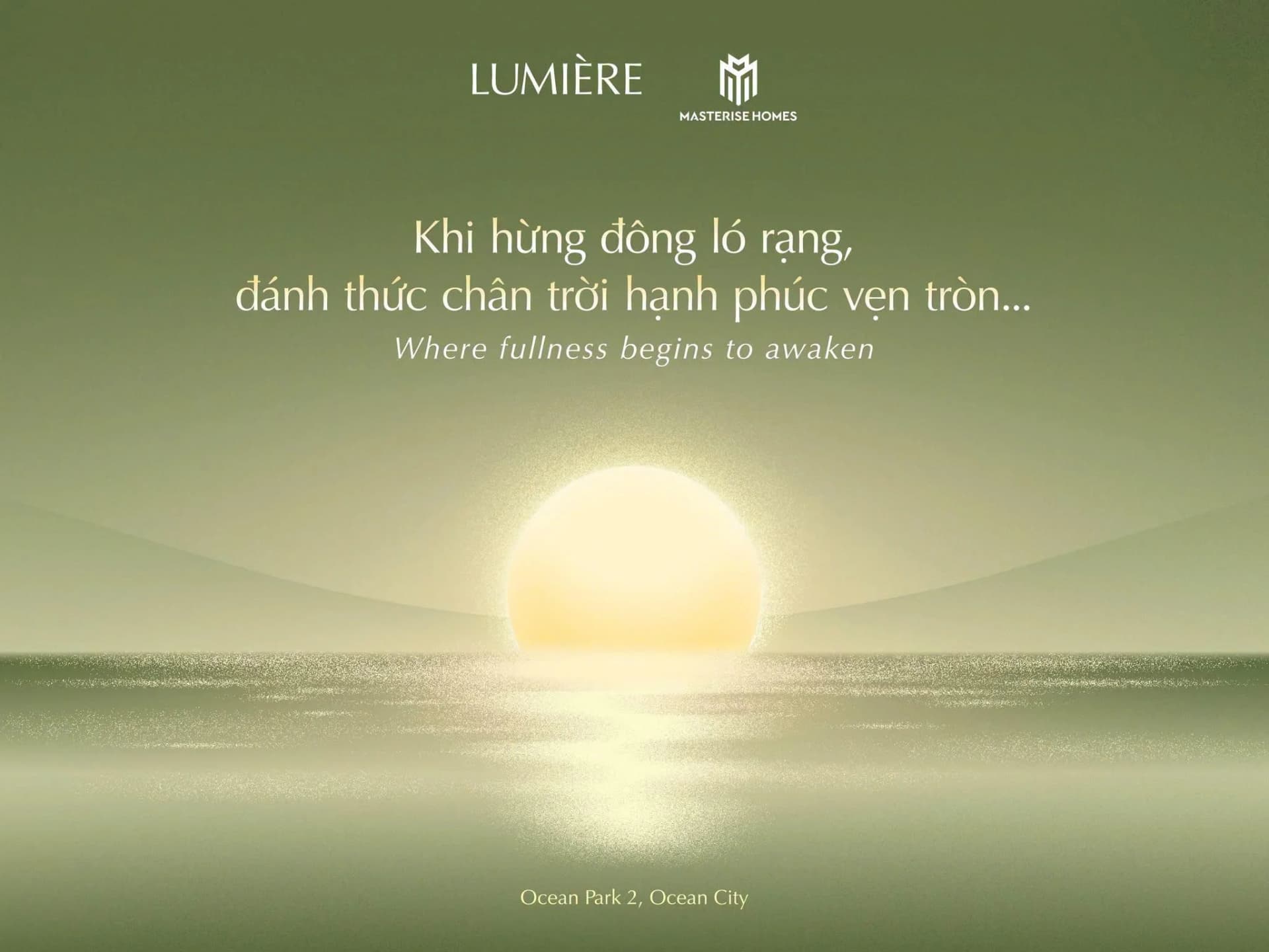 LUMIÈRE Series Ocean Park 2 chuẩn bị ra mắt 4 tòa căn hộ cuối cùng tại Ocean City